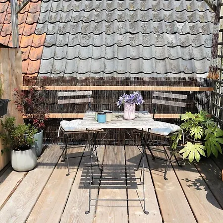 Apartmán Ruim Met Terras Rustig Gelegen, Centrum